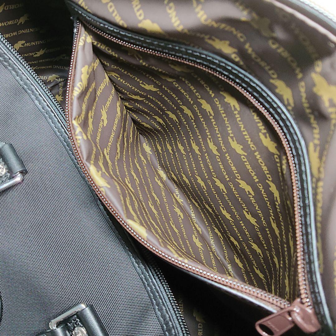 ハンティングワールド✖️メルセデス ベンツ ボストンバッグ 2way ショルダー