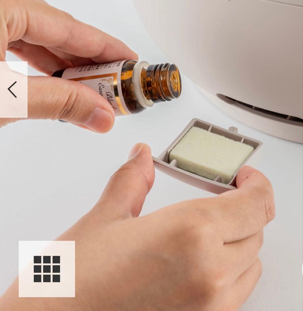 BRUNO　大容量超音波加湿器JTMIST+ white