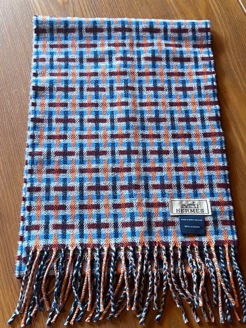 エルメス　マフラー　Hエコセ