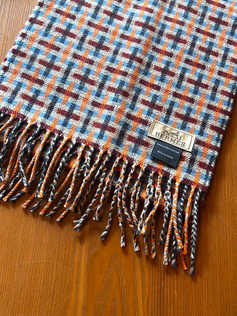 エルメス　マフラー　Hエコセ