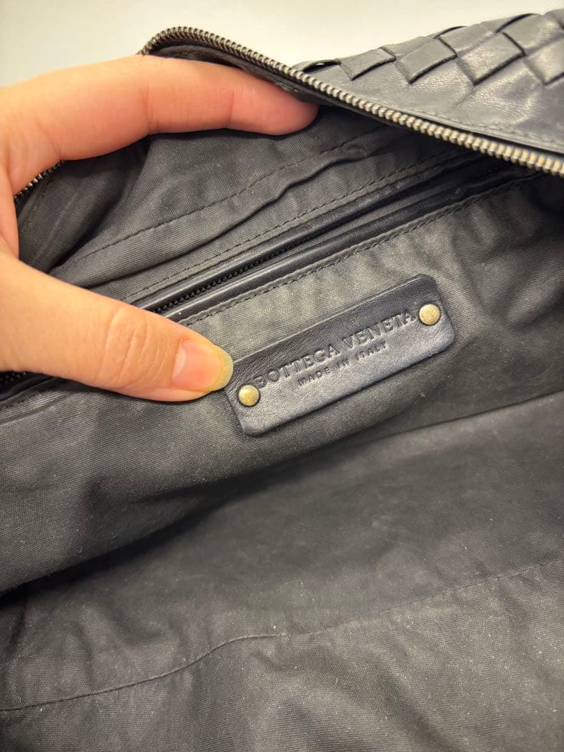 r*u様 ボッテガヴェネタ イントレチャート セカンドバッグ ラムスキン