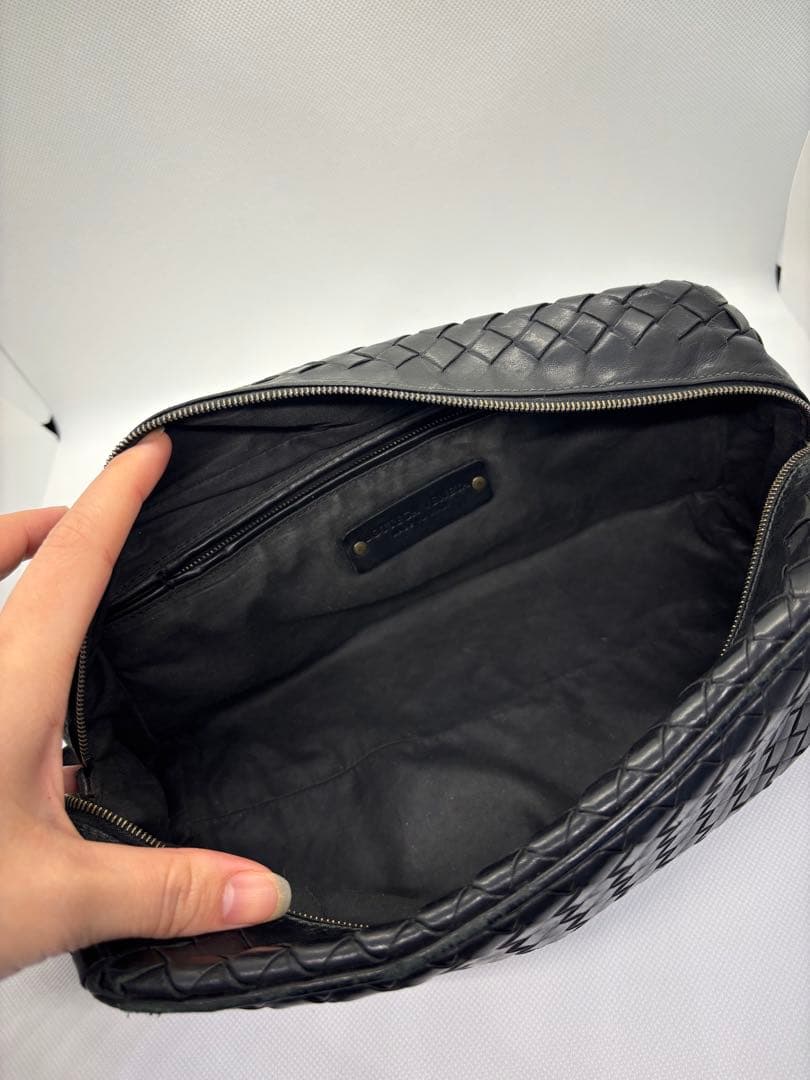 r*u様 ボッテガヴェネタ イントレチャート セカンドバッグ ラムスキン