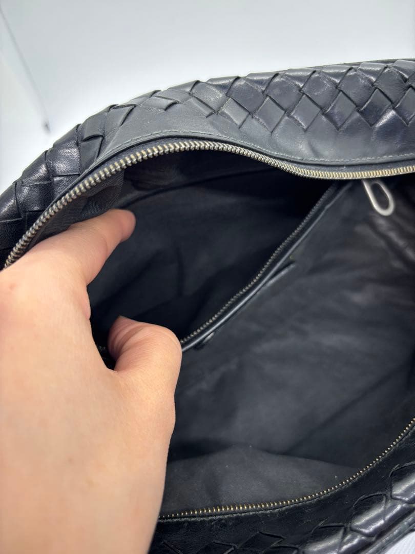 r*u様 ボッテガヴェネタ イントレチャート セカンドバッグ ラムスキン