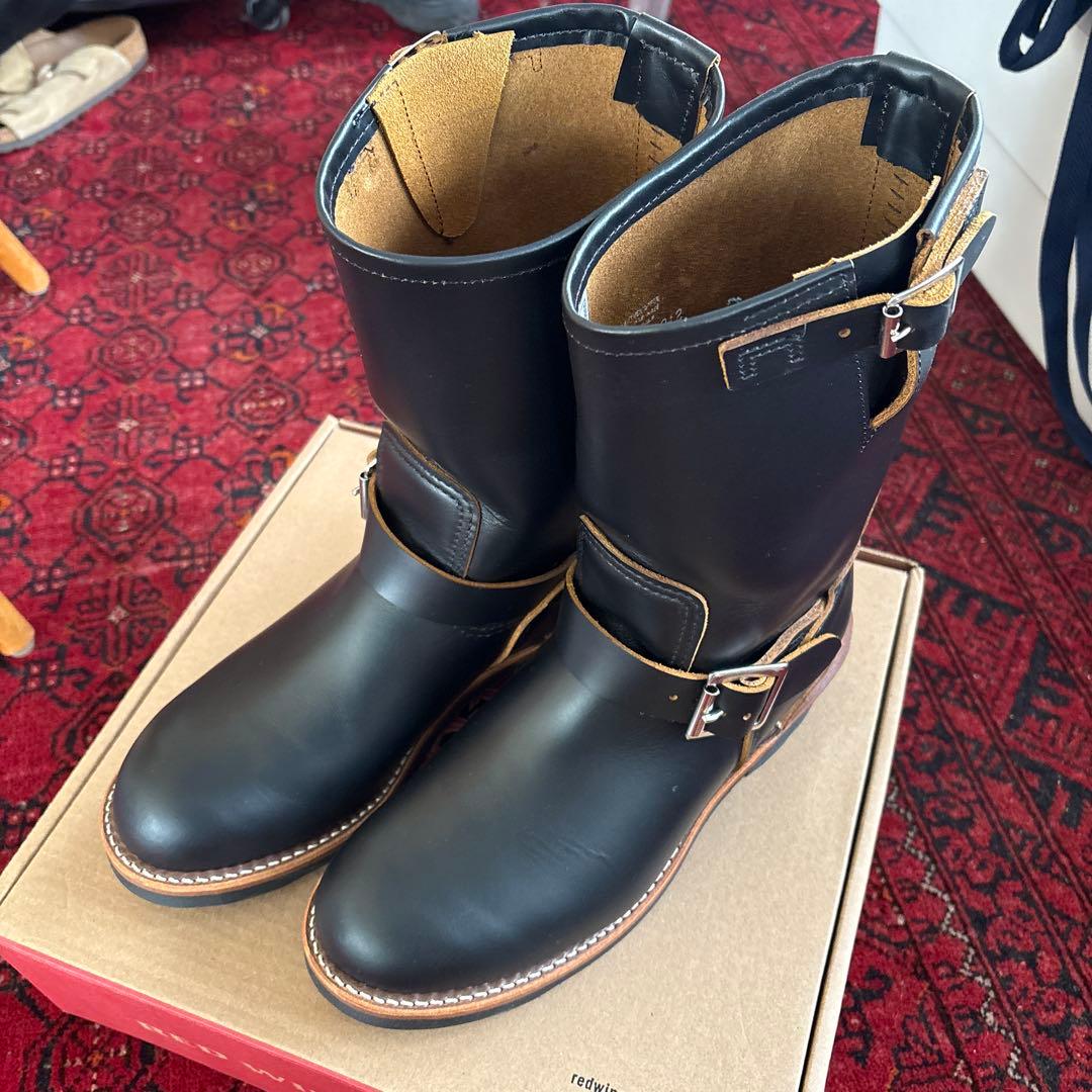 RED WING エンジニアブーツ ブラック2966 室内試着のみ