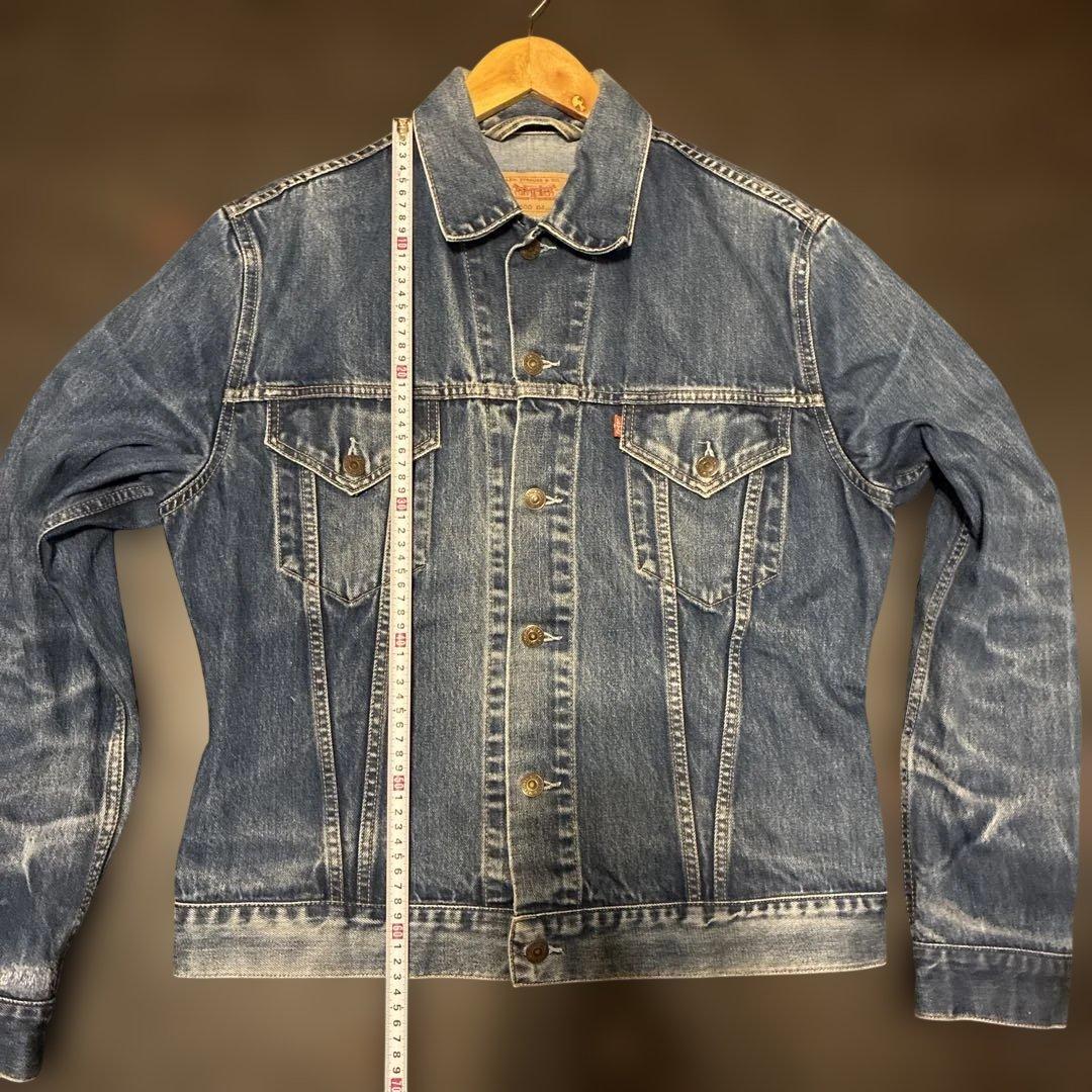 リーバイスデニムジャケット XLサイズ　ハチノスリペア有り