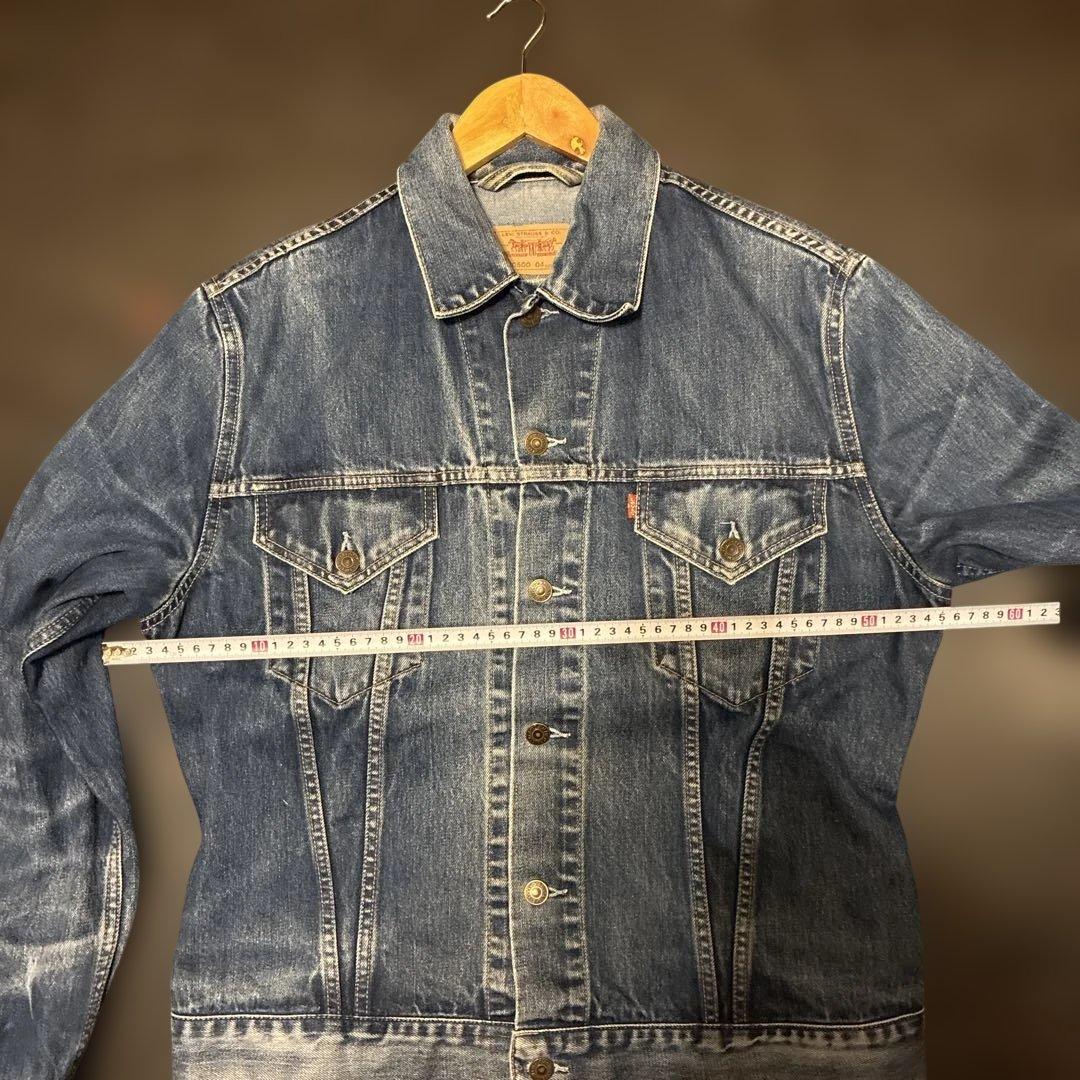 リーバイスデニムジャケット XLサイズ　ハチノスリペア有り