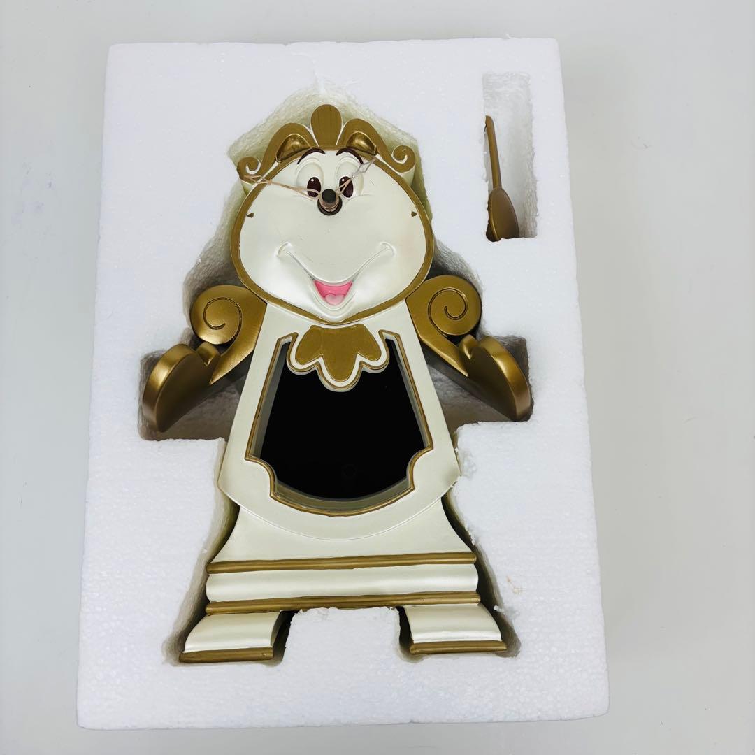 【美品】美女と野獣 コグスワース 置き時計