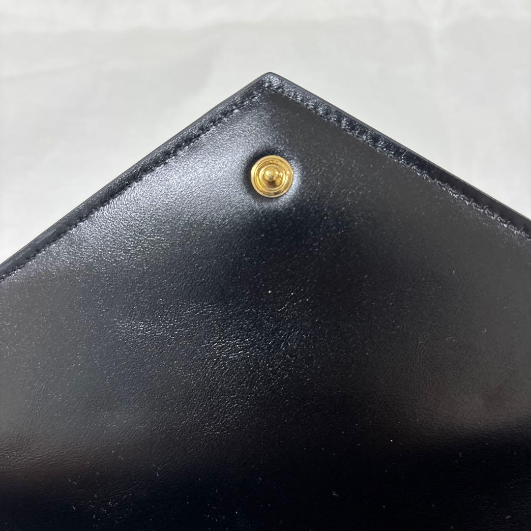 現*m様 Chloe（クロエ） クラッチバッグ美品 エンベロープ 黒レザー