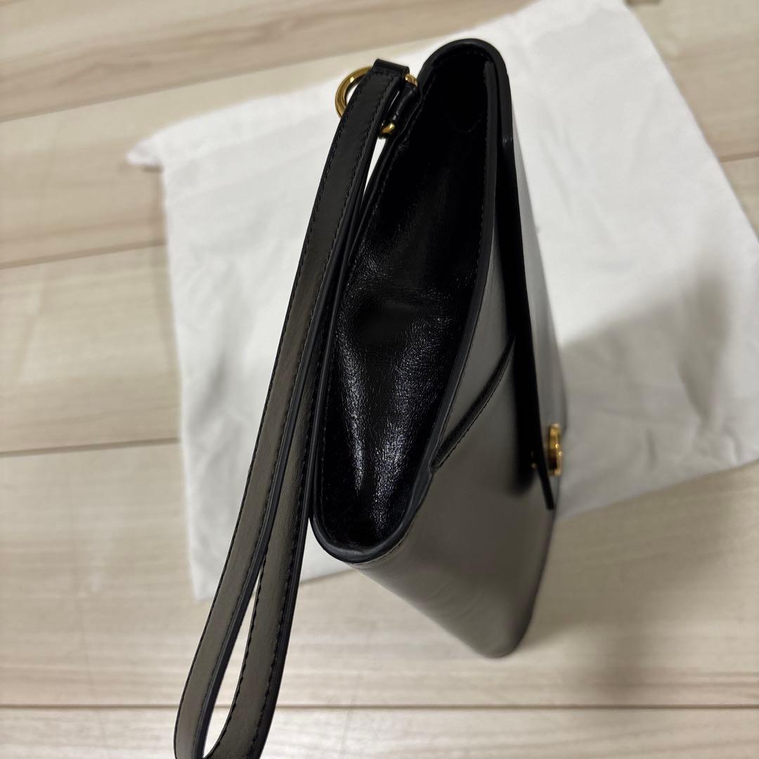 現*m様 Chloe（クロエ） クラッチバッグ美品 エンベロープ 黒レザー