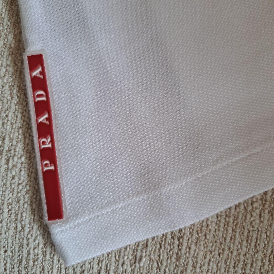 新品未使用　プラダスポーツ　ポロシャツ M