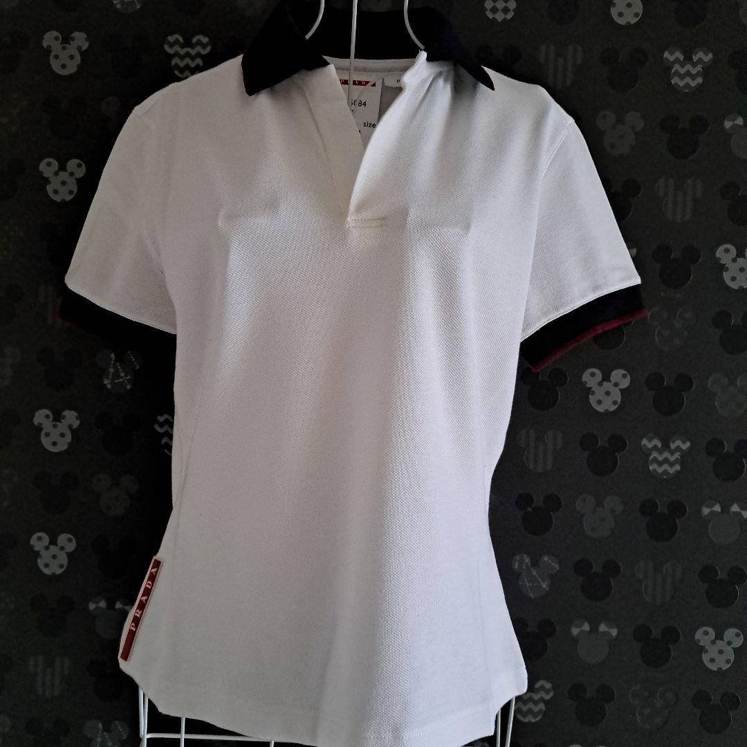 新品未使用　プラダスポーツ　ポロシャツ M