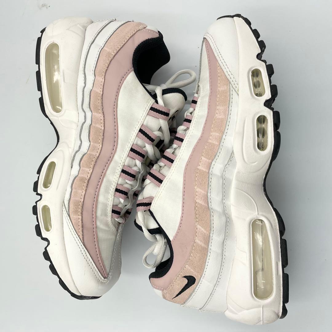 美品★NIKE エアーマックス95 シャンパンピンク　レディース　24.5cm