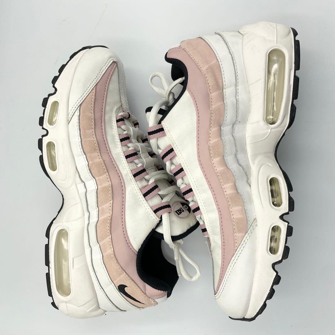 美品★NIKE エアーマックス95 シャンパンピンク　レディース　24.5cm