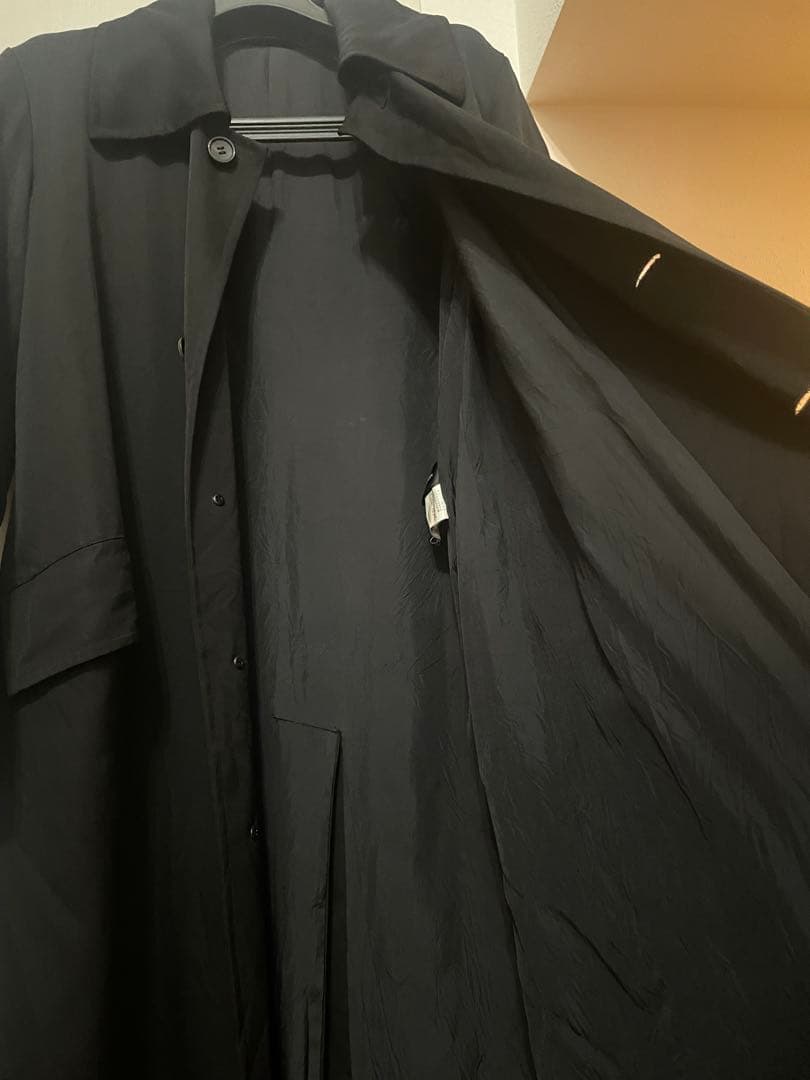 ヨウジヤマモト+Noir ウールギャババルカラーコート