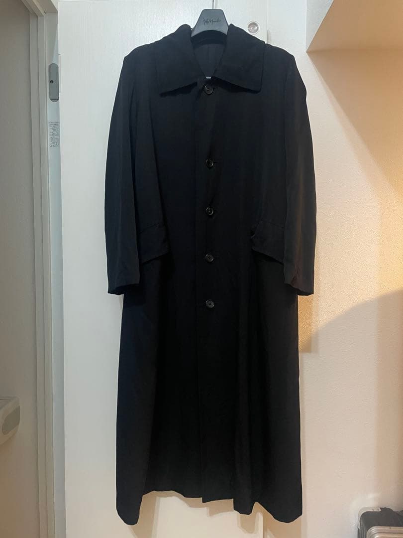 ヨウジヤマモト+Noir ウールギャババルカラーコート