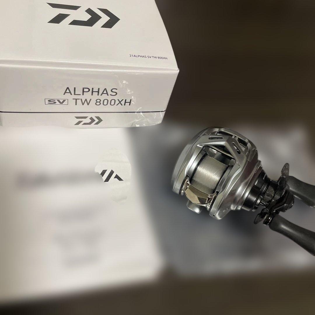 ［美品］Daiwa 21ALPHAS SV TW 800XH