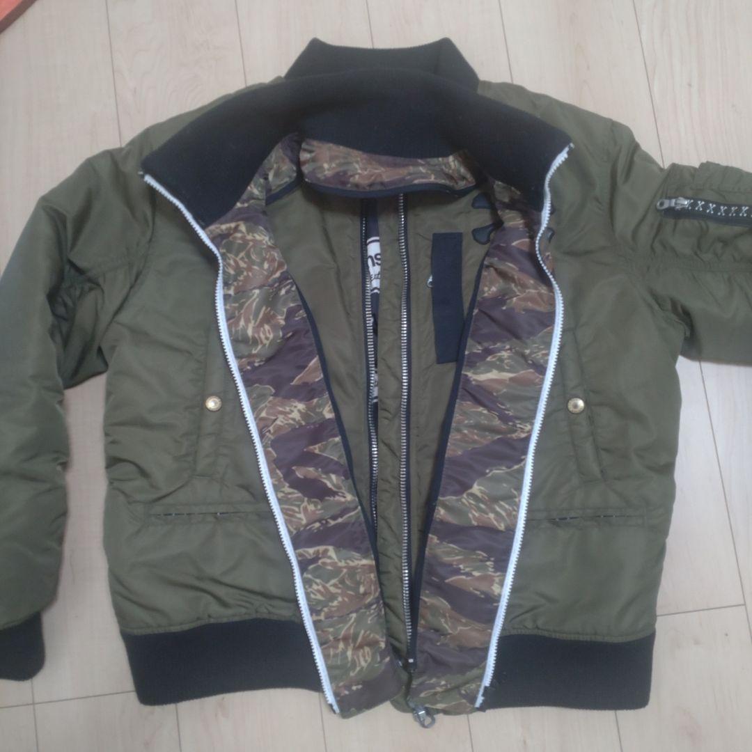 【再値下げ】バンソン　VANSON MA-1ジャケット XL