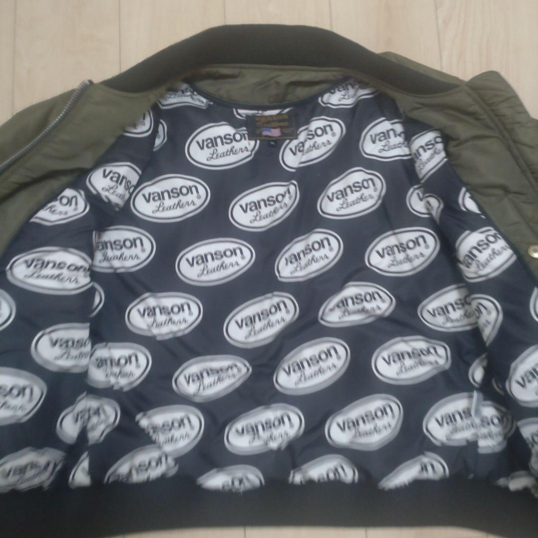 【再値下げ】バンソン　VANSON MA-1ジャケット XL