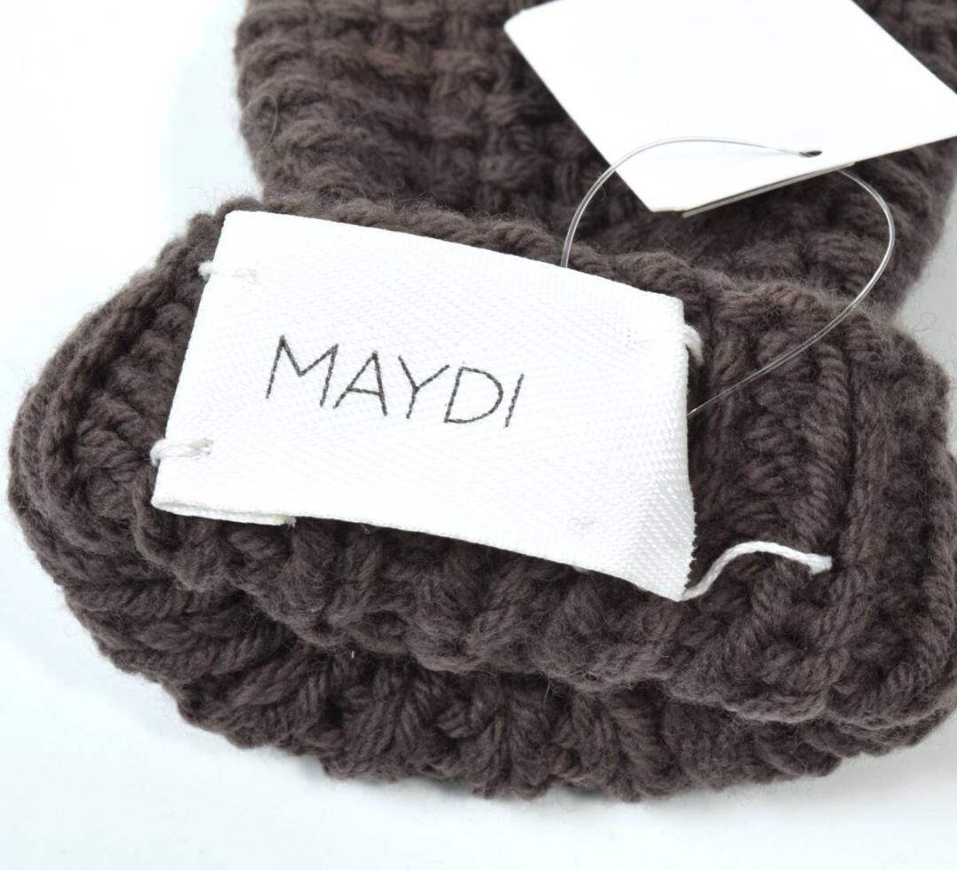 訳あり 未使用 MAYDI マイディ ニット アームウォーマー 手袋