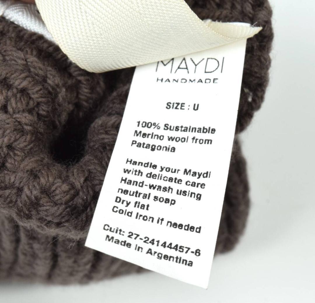 訳あり 未使用 MAYDI マイディ ニット アームウォーマー 手袋