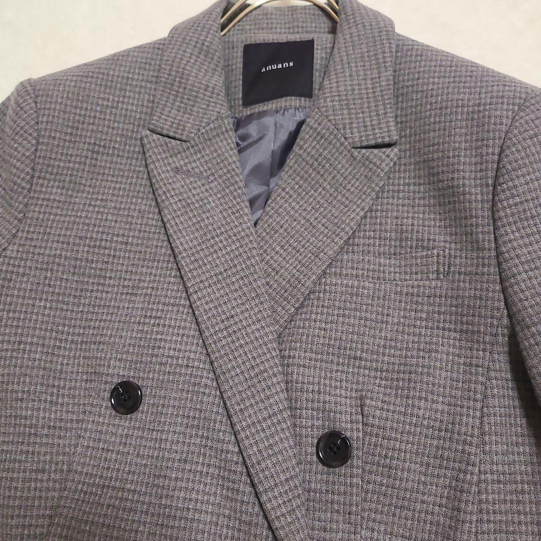 アニュアンス　ツイルダブルジャケット （MIX）　フリーサイズ