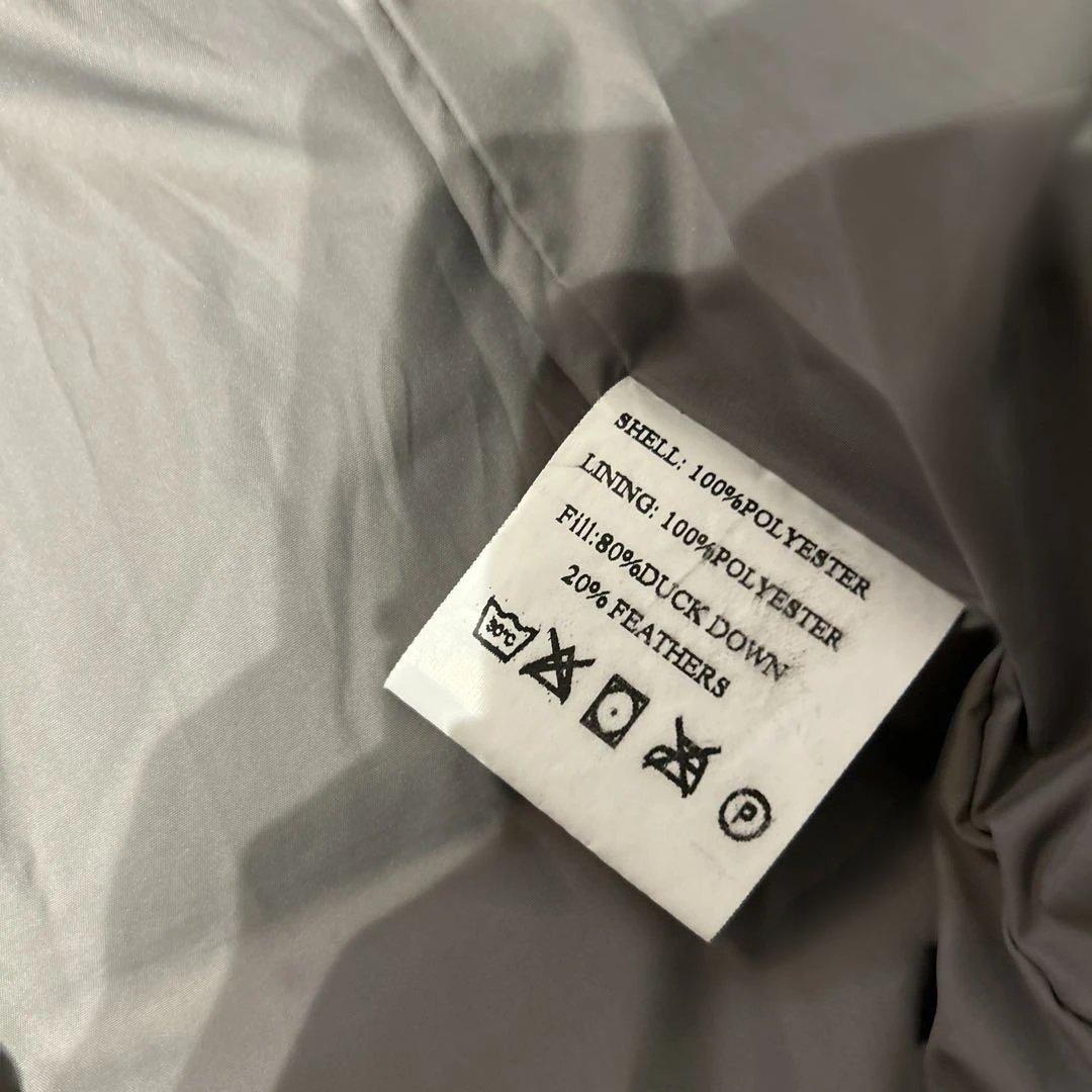 【とん】肉厚 UGG アグ（M）茶色 ダウンベスト フルジップ フード