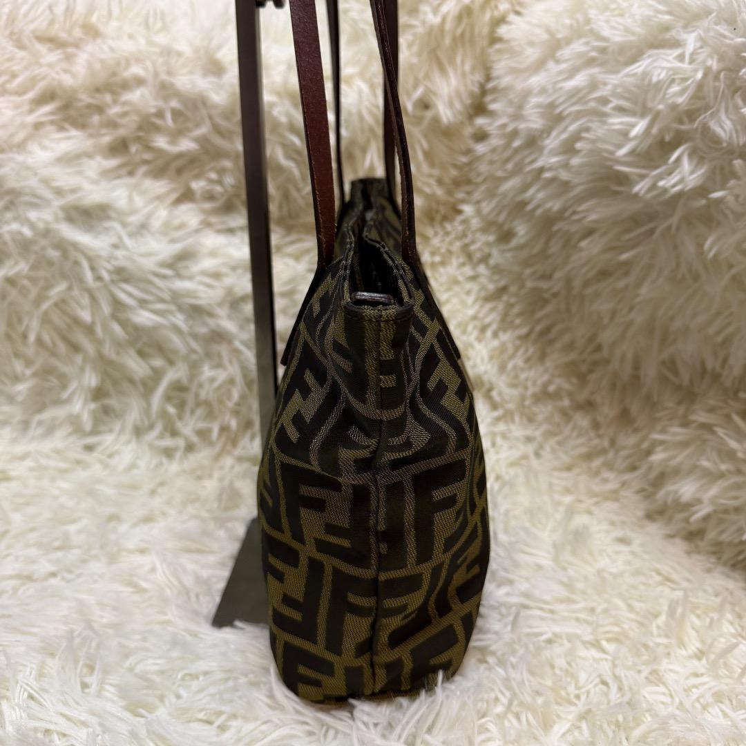 バッグ FENDI Vintage Zucca FF Monogram Tote Bag