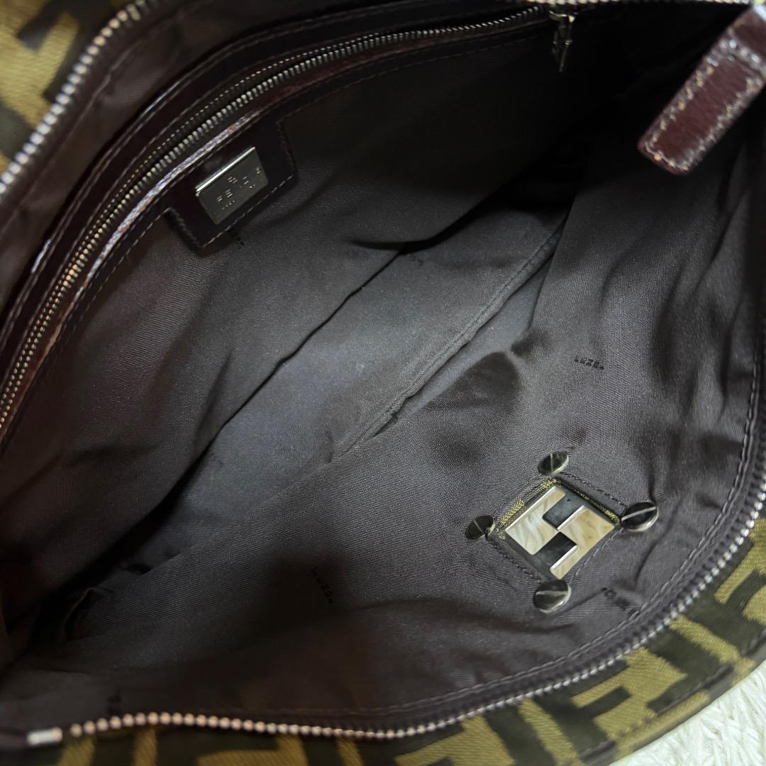 バッグ FENDI Vintage Zucca FF Monogram Tote Bag