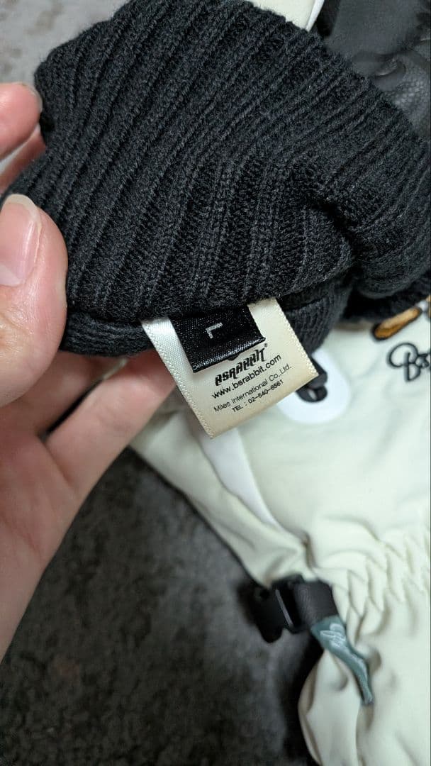 スキー・スノーボードアクセサリー BSRABBIT Zipper Pocket Glove