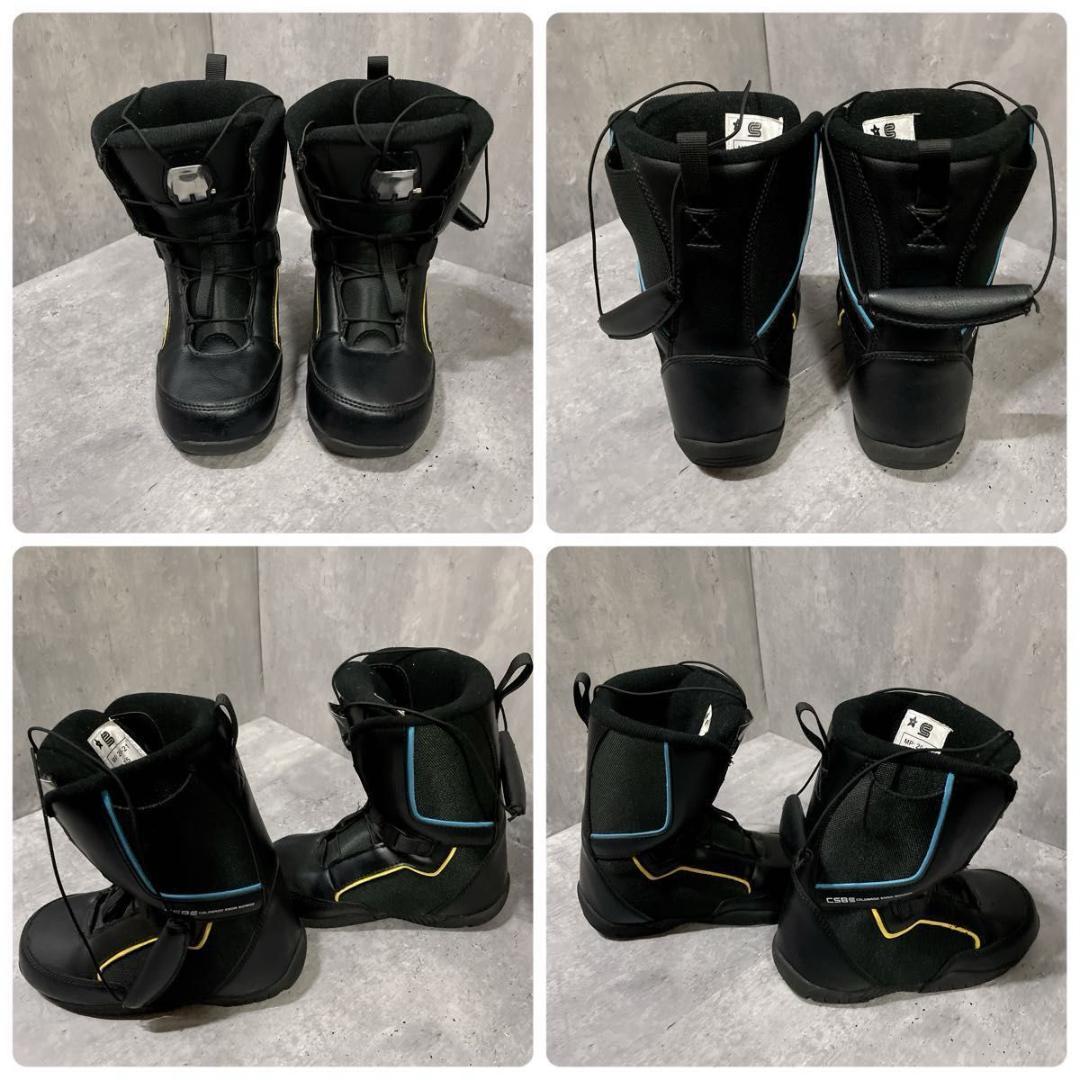 キッズ ジュニア SLQ 110cm スノーボード ブーツ付き 即乗り3点セット