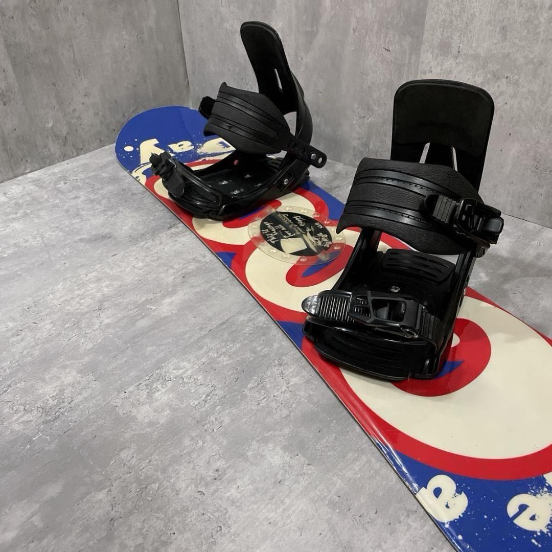 キッズ ジュニア SLQ 110cm スノーボード ブーツ付き 即乗り3点セット