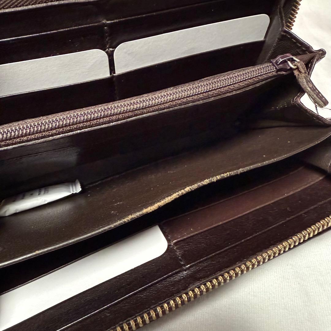 GUCCI スーキー インターロッキング レザー 長財布