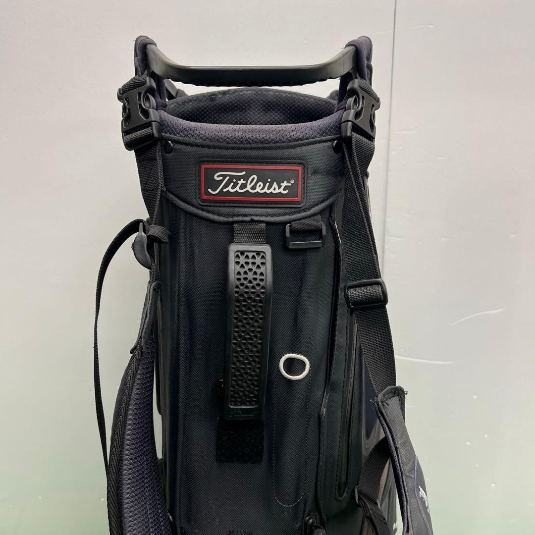 タイトリスト　titleist キャディーバック　9インチ　ネイビー　メンズ