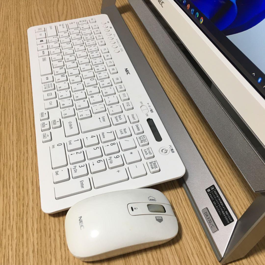 NEC Win11 地デジ 一体型パソコン 21.5'モニター デスクトップPC