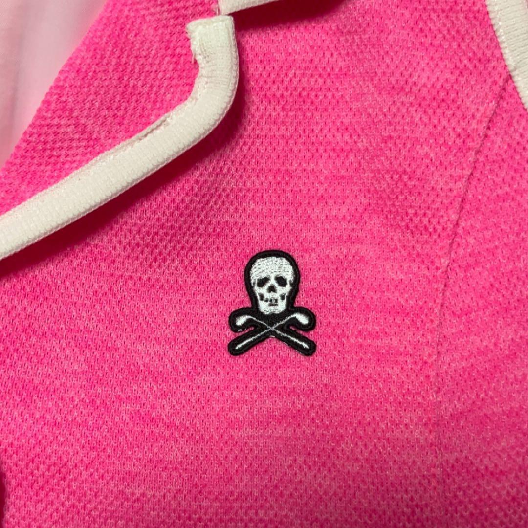 新品　マークアンドロナ　ワンピース　ピンク　Dormie Polo Dress