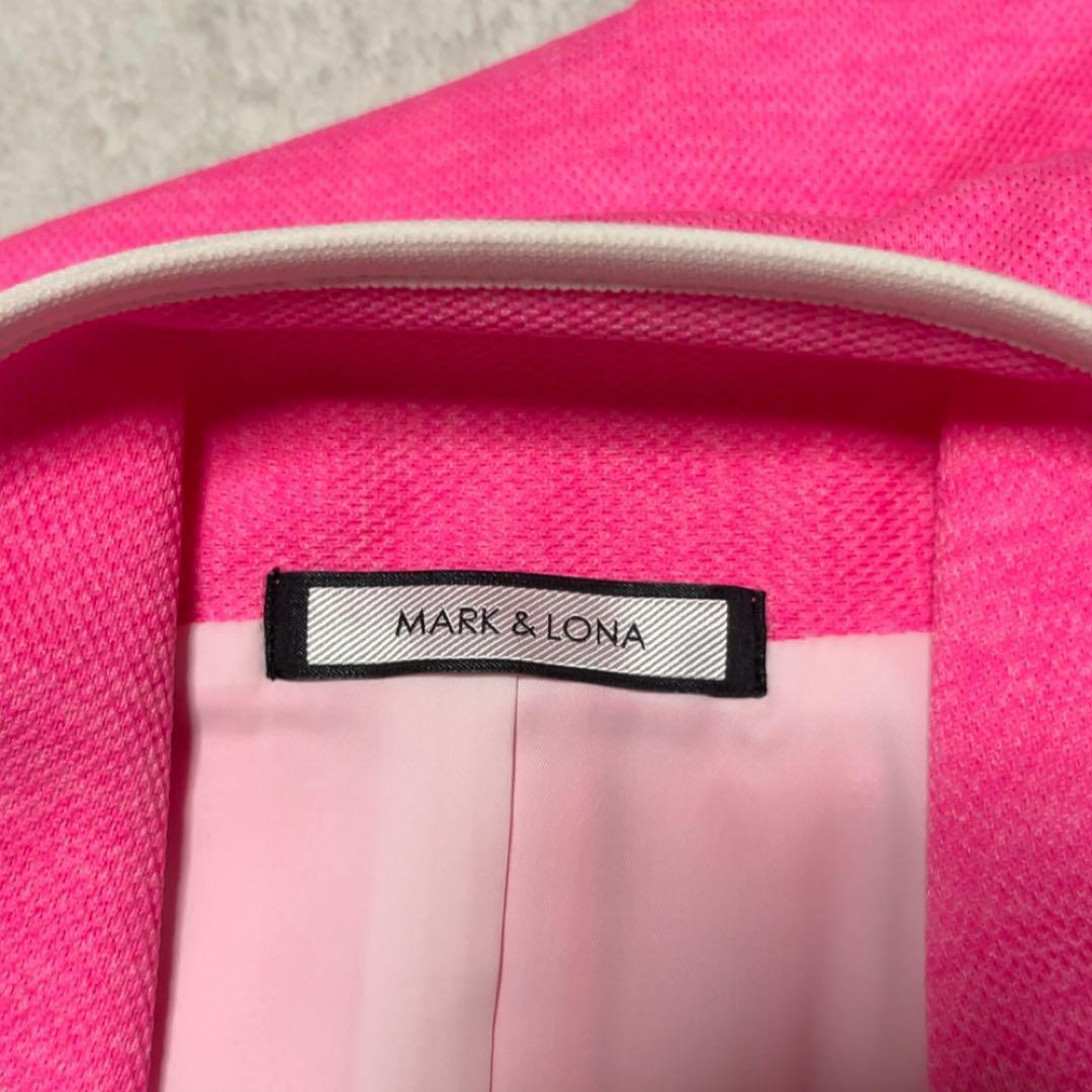 新品　マークアンドロナ　ワンピース　ピンク　Dormie Polo Dress