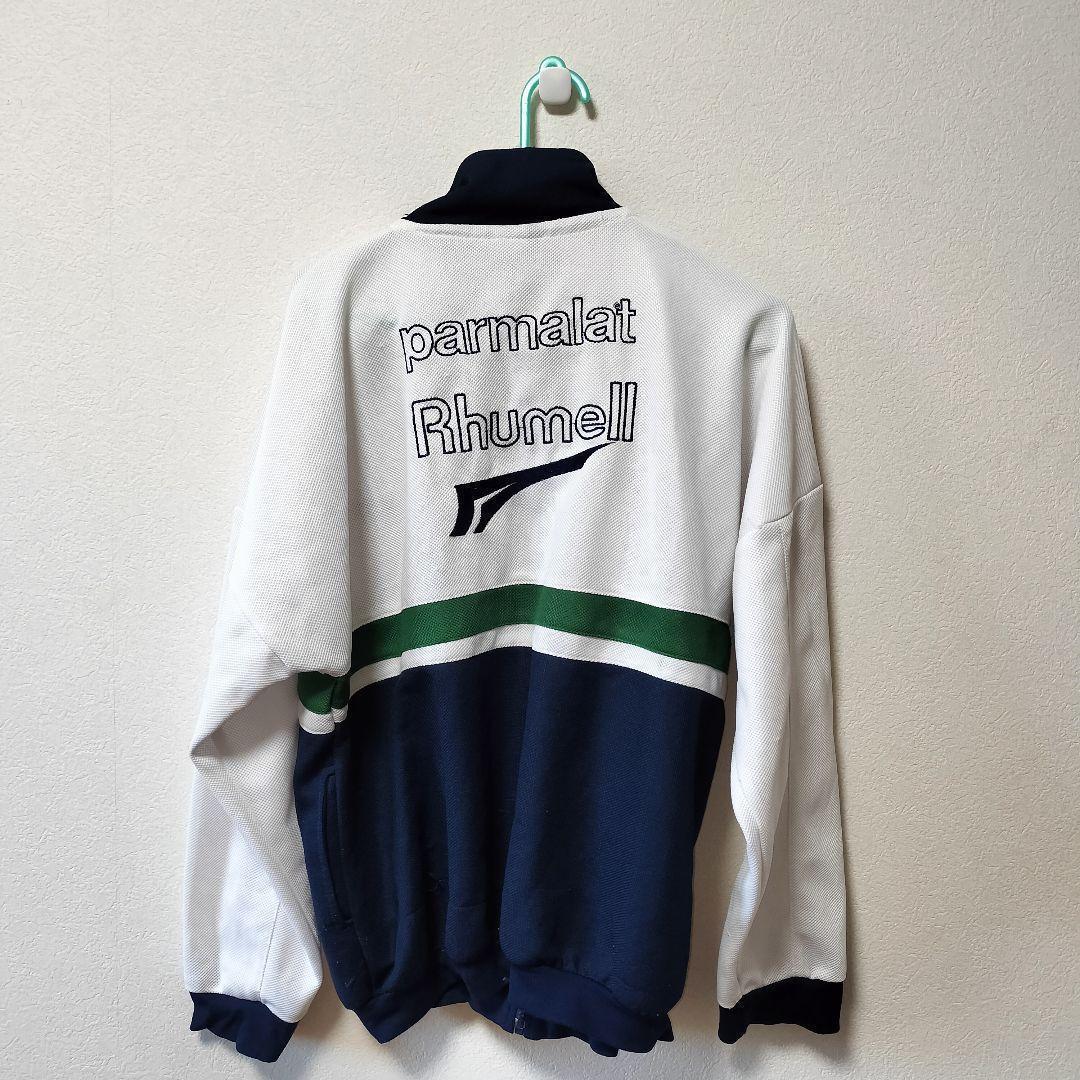 【レア】パルメイラス Rhumell ジップアップジャケット 白・緑・紺