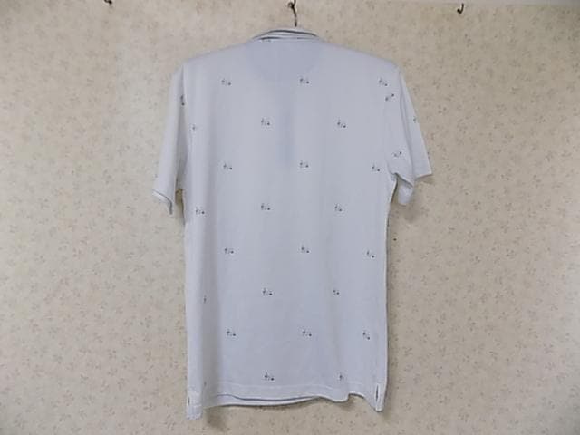 47570 Black&White ポロシャツ　白　Ｌ