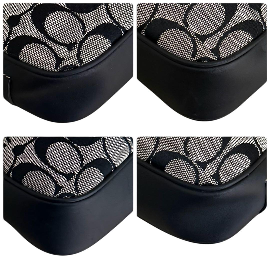 希少✨COACH ワンショルダーバッグ アクセサリーポーチ シグネチャー　肩掛け