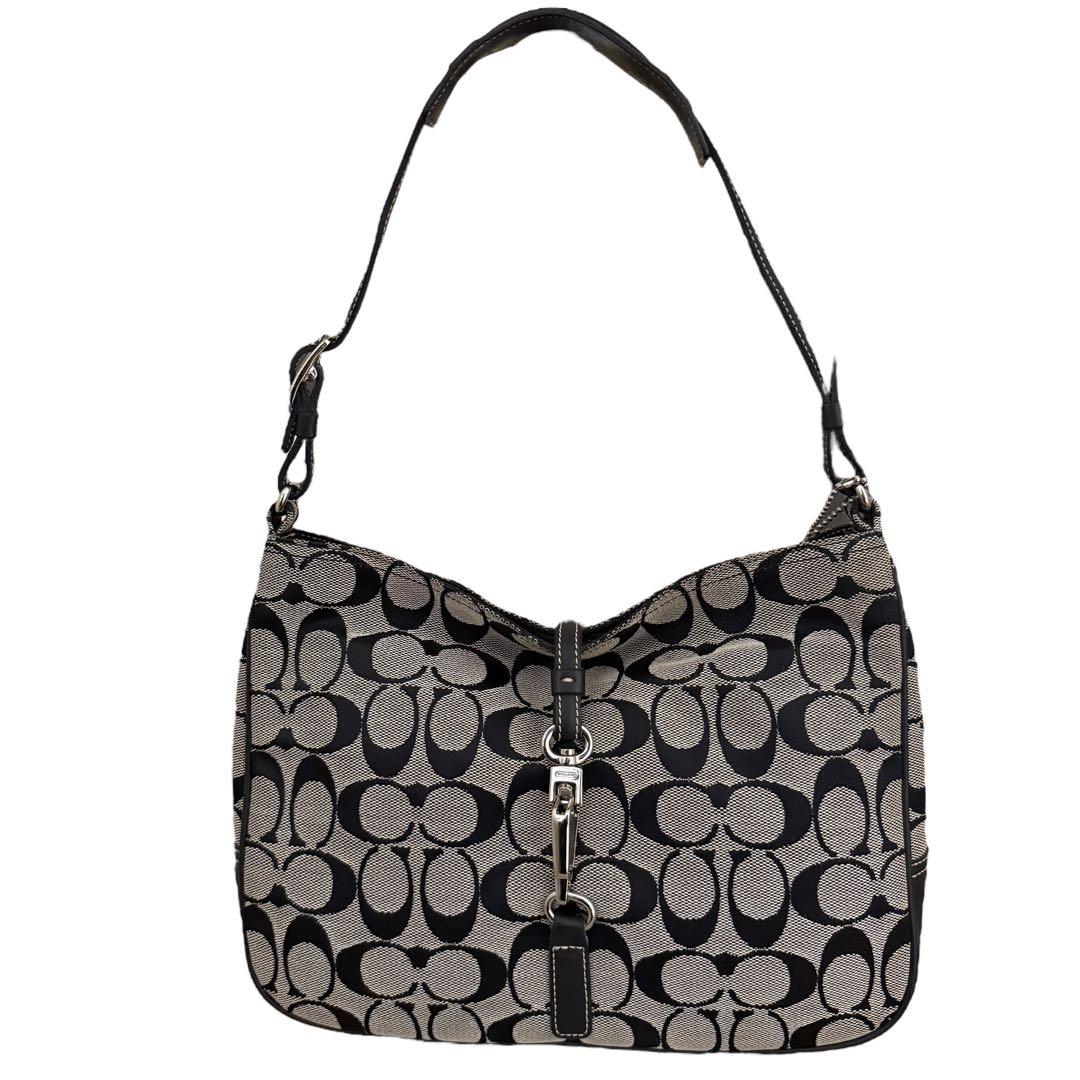 希少✨COACH ワンショルダーバッグ アクセサリーポーチ シグネチャー　肩掛け