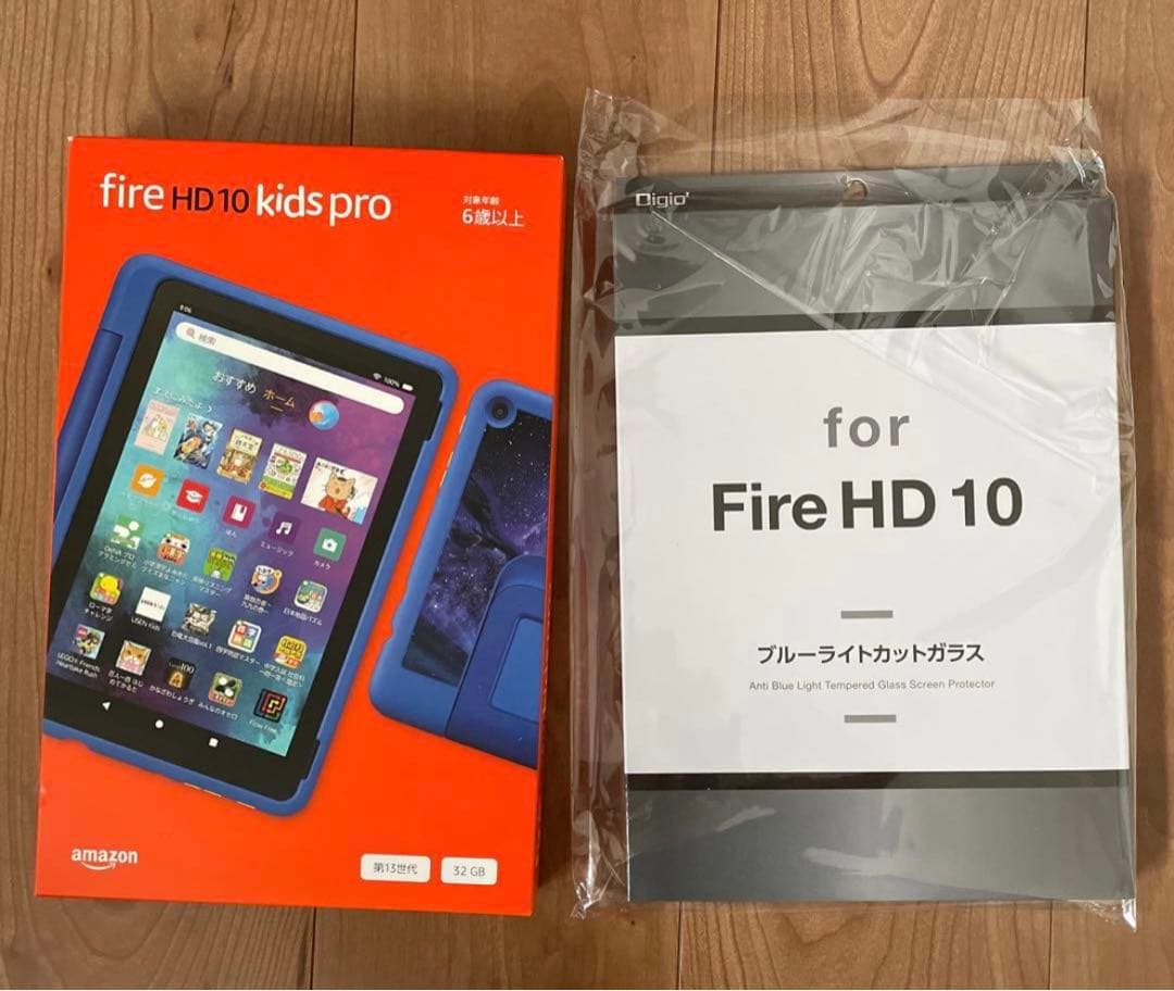 新しい　アマゾン Fire HD 10 キッズプロ ギャラクシー 対象年齢6歳