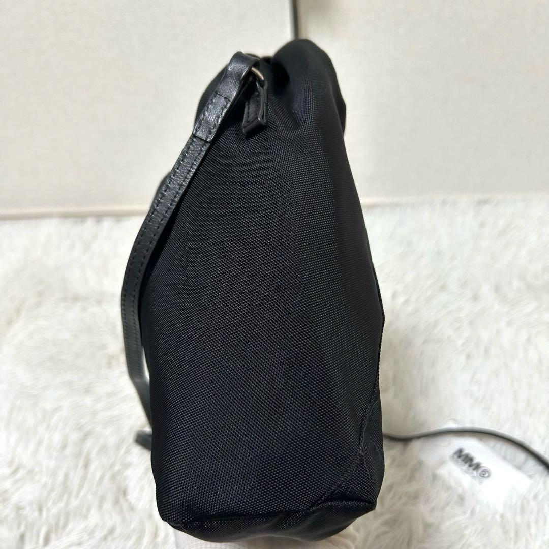 【美品✨ジャパニーズ/2way】メゾンマルジェラ　ショルダーバッグ　黒　軽量　稀