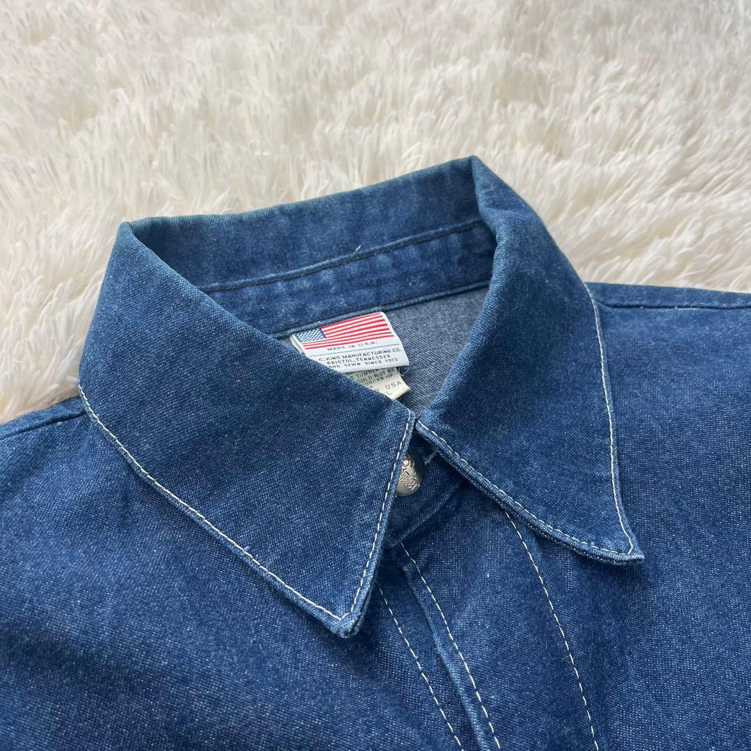 POINTER BRAND Denim Cover Ralls USA製 L