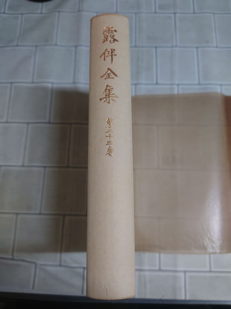 露伴全集 全41巻+別巻上下巻+附録 計44冊中 23-44巻セット 幸田露伴