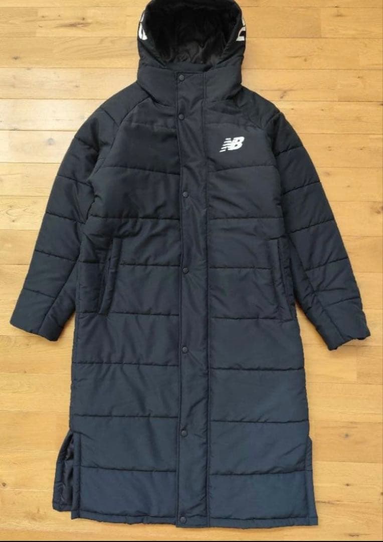 NEW BALANCE ニューバランス ベンチコート 黒 M 防寒