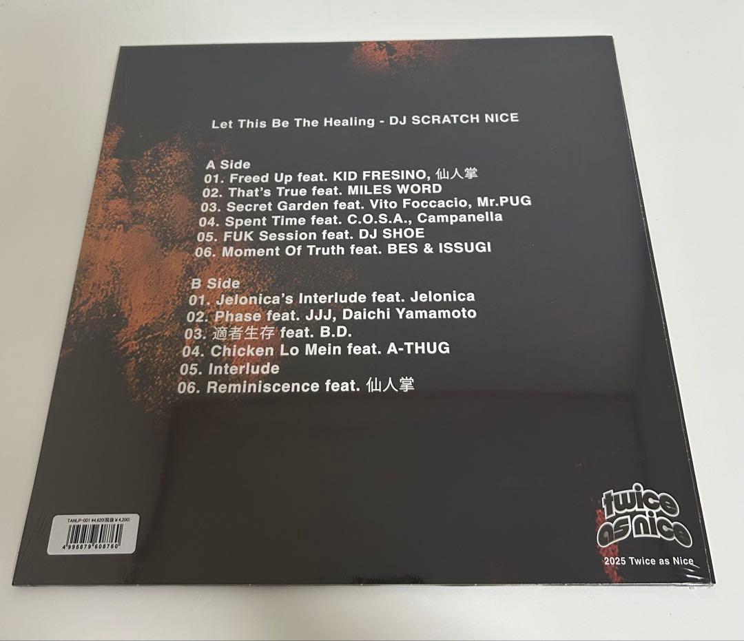 let this be the healing レコードscratch nice