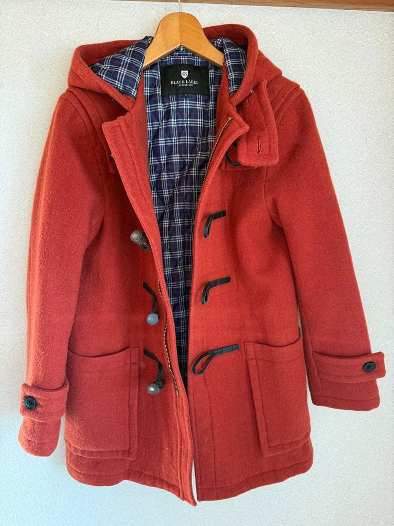 BLACK LABEL CRESTBRIDGE ダッフルコート M オレンジ
