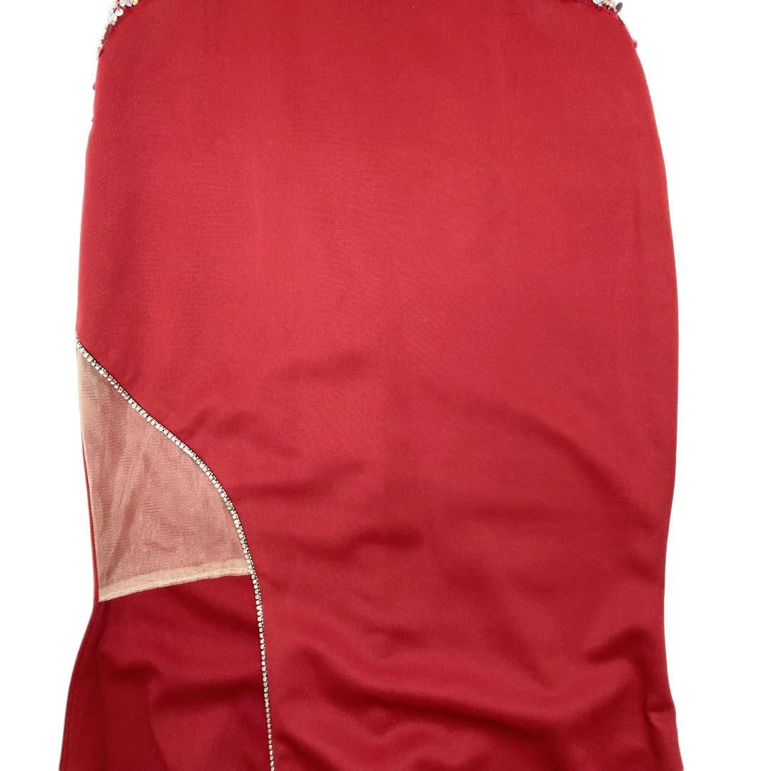 AngelR エンジェルアール ラグジュアリーウエストビジュータイトロングドレス