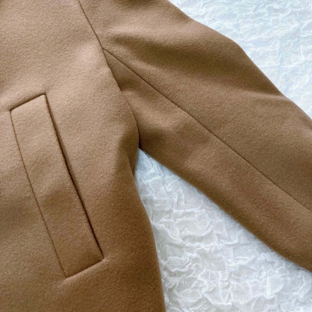 アンタイトル　23AW ウールメルトン　チェスターコート　大きいサイズ　44