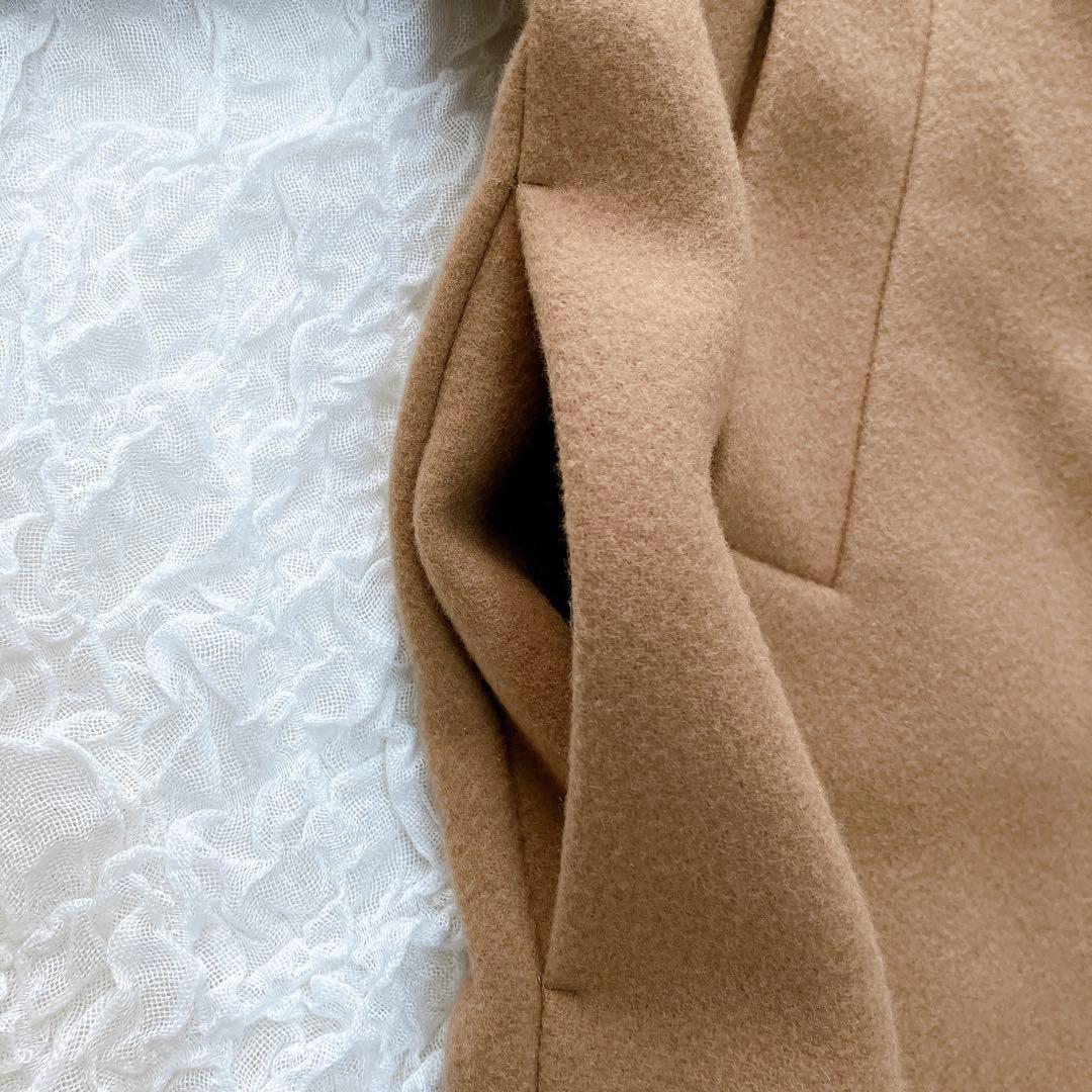 アンタイトル　23AW ウールメルトン　チェスターコート　大きいサイズ　44